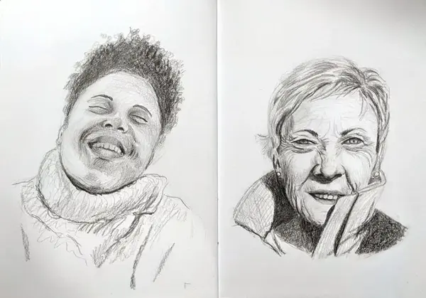 Portraits Bleistift
